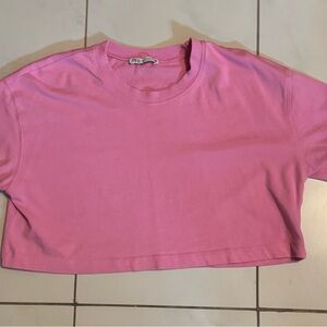 Zara Pink Crop Top